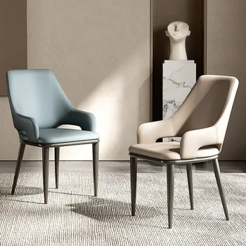 Кресло Relax с скандинавским акцентом, обеденный туалетный столик для вечеринки, Офисное кресло для салона, Современная дизайнерская мебель для отеля Sillas Para Barra De Cocina