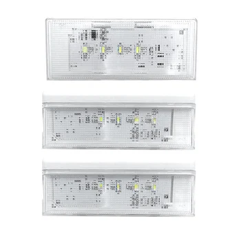 Комплект светодиодных ламп W10515057 и W10515058 2 шт. с коническим объективом и рамкой для Whirlpool Kenmore Maytag Kitchenaid