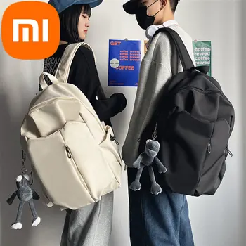 Рюкзак Xiaomi для мужчин, студенческая мода, крутой досуг, простой рюкзак большой емкости, рюкзак для путешествий