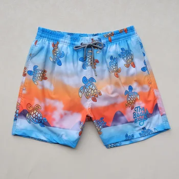 Модный и сексуальный бренд Turtle Beach Pants Мужские купальники Водонепроницаемые быстросохнущие бермуды Мужские шорты для купания Сексуальные пляжные шорты