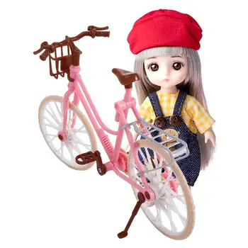 Коллекция детских подарков для девочек, имитирующий игрушечный велосипед, Подходящие кукольные велосипеды, модель велосипеда, кукольный велосипед, BJD Кукольные велосипеды