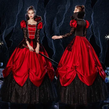 Новые модные женские вечерние платья средневековой Марии, театральный маскарад, платья для выпускного вечера в стиле Ренессанса, официальное праздничное платье De Noche