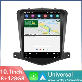 2Din для Chevrolet Cruze 2008-2014 Android 13 Автомобильный стерео радио Мультимедийный видеоплеер Навигация GPS головное устройство Carplay 8G 256G