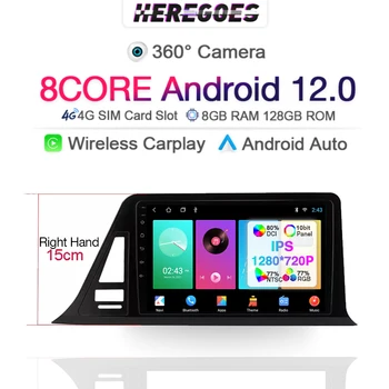 Carplay 2 Din Android 11 Автомагнитола Для Toyota CHR C-HR 2016 2017 2018 2019 правостороннее Авторадио 8 + 128 Г Навигация GPS Стерео DSP