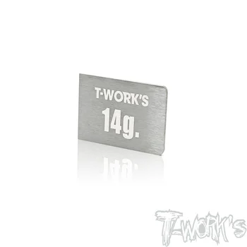 Оригинальный клей T works TE-207-B 14-граммовый вольфрамовый балансировочный груз (для Xray T4'18/19/20 и Yokomo BD9/10) Rc-деталь