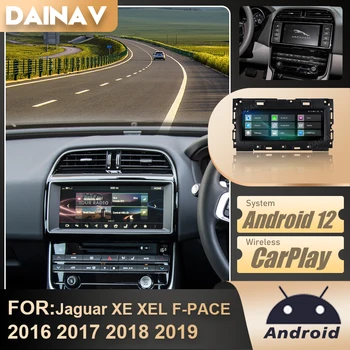 Автомобильное Радио Для Jaguar XE XEL F-PACE 2016-2019 128 ГБ Android Автомобильный Мультимедийный Плеер Беспроводное Головное Устройство Google Carplay Android Auto