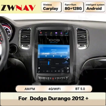 Большой Tesa-экран для Dodge Durango 2012 + Радио Android 11 Авто мультимедиа CarPlay Автомагнитола GPS плеер Навигационный блок Магазин аудио