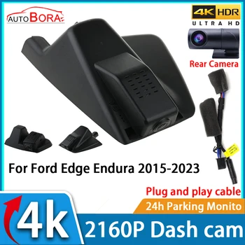 Автомобильный видеорегистратор AutoBora UHD 4K 2160P ночного видения для Ford Edge Endura 2015-2023