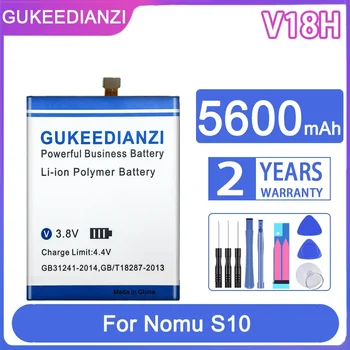 Сменный аккумулятор GUKEEDIANZI V18H 5600mAh для Nomu S10 Bateria