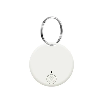Мини-GPS-трекер, беспроводное устройство защиты от потери Bluetooth 5.0, умный локатор, устройство для отслеживания кошелька для домашних животных с кольцом для ключей