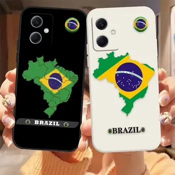 Футбольный Чехол с Бразильским Флагом Для Redmi Note 12 11 11T 11R 11S 10 9T 8 7 7S PRO PLUS 4G 5G Цветной Жидкий Чехол Funda Shell Capa