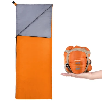Сверхлегкий спальный мешок TOMSHOO для взрослых, уличный конверт, спальный мешок для теплой погоды, Снаряжение для кемпинга