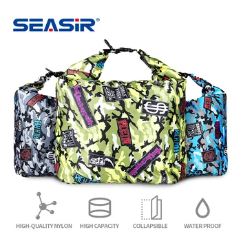 Свежая Рыболовная сумка SeaSir, Утолщенное Складывающееся Рыболовное ведро для хранения, Уличные Водонепроницаемые Рыболовные принадлежности большой емкости на открытом воздухе