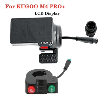 Приборная панель с 6-контактным ЖК-дисплеем + кнопка переключения для KUGOO M4 PRO + Дисплей прибора для электрического скутера Замена запасных частей
