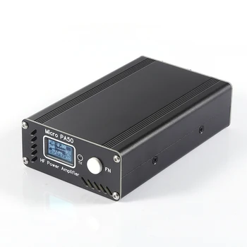 Новый Интеллектуальный Коротковолновый Усилитель ВЧ-мощности Micro PA50/PA50 PLUS 50 Вт 3,5 МГц-28,5 МГц с Измерителем Мощности/КСВ + НЧ-фильтром