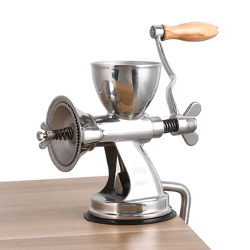 Ручная кофемолка для кофейных зерен из нержавеющей стали, бытовая ручная шлифовальная машина