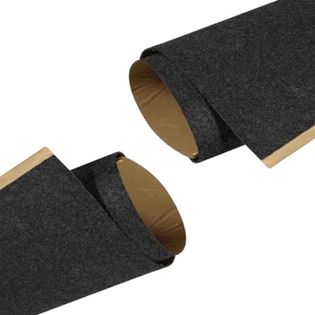 2X Ткань для динамика Коробка для автомобильного сабвуфера Звукопоглощающая доска из полиэфирного волокна Одежда Антисейсмическое одеяло Войлок Серый