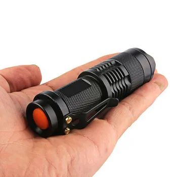 Тактильный фонарик-факел, утолщенный пластик, водонепроницаемый для домашнего кармана, мощный светодиодный инструмент для кустарничества на 1000 люмен, туристическое снаряжение
