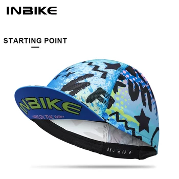 Велосипедная кепка INBIKE, спортивная кепка для горного велосипеда, Весенне-летняя Дышащая быстросохнущая солнцезащитная кепка для езды на велосипеде и бега