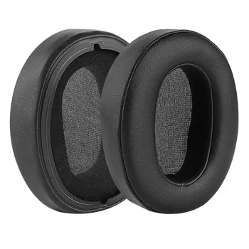 Запасные амбушюры для наушников Sony WH-XB900N, подушечки для ушей, запчасти для ремонта кожаной гарнитуры, амбушюры (черные)