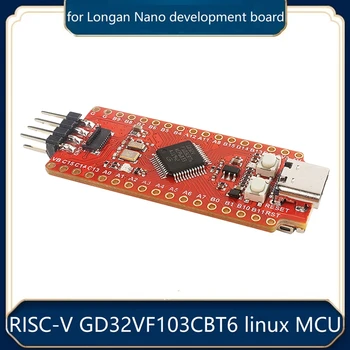 Плата разработки Linux Для Sipeed Longan Nano RISC-V GD32VF103CBT6 128 КБ Флэш-памяти 32 КБ SRAM Type-C MCU Linux Со Слотом для SD-карты
