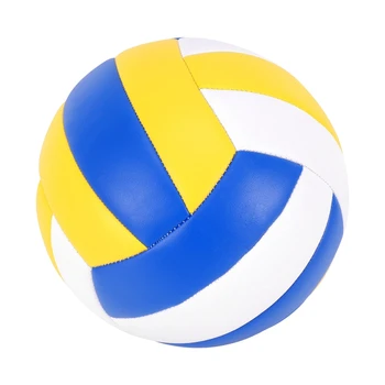 Волейбол с мягким прессом, тренировочный волейбол из искусственной кожи, мячи для пляжных игр для взрослых и детей, мячи для занятий спортом в помещении и на открытом воздухе
