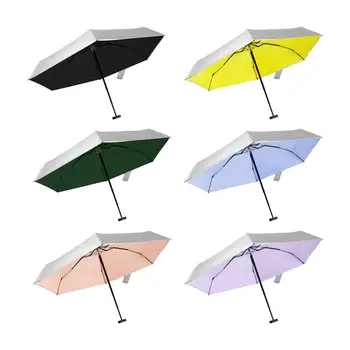 Складной зонт Портативный Прочный Сверхлегкий Дорожный зонт Маленькие зонтики