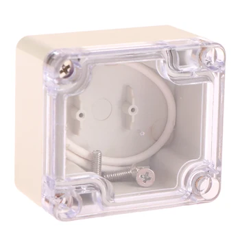 Распределительная коробка с видимым проводом ABS Водонепроницаемый Электронный Герметичный корпус IP67 Прозрачный корпус для сейфа Пластиковые коробки