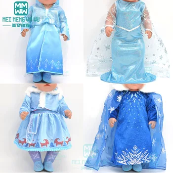Одежда для куклы 43 см, аксессуары для кукол для новорожденных, модные пальто, платья, плащи, ботинки