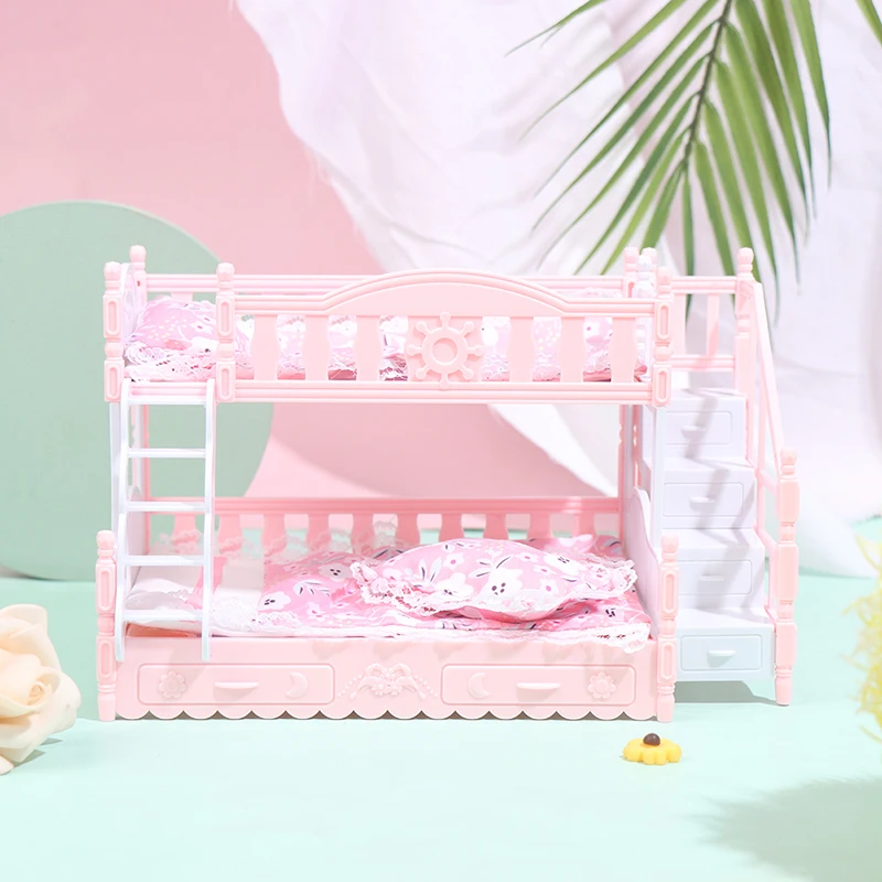 Кукольный домик миниатюрная имитация двуспальной кровати европейской принцессы кукольная мебель игрушки . ' - ' . 1