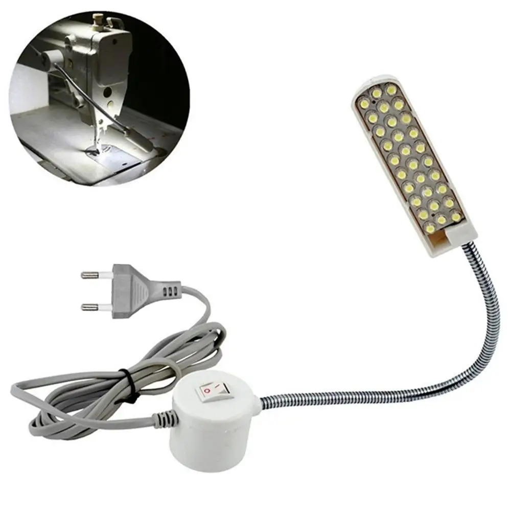 Промышленное освещение Светодиодные фонари для швейных машин Многофункциональная гибкая рабочая лампа Магнитная Швейная лампа для сверлильного станка токарного станка . ' - ' . 1