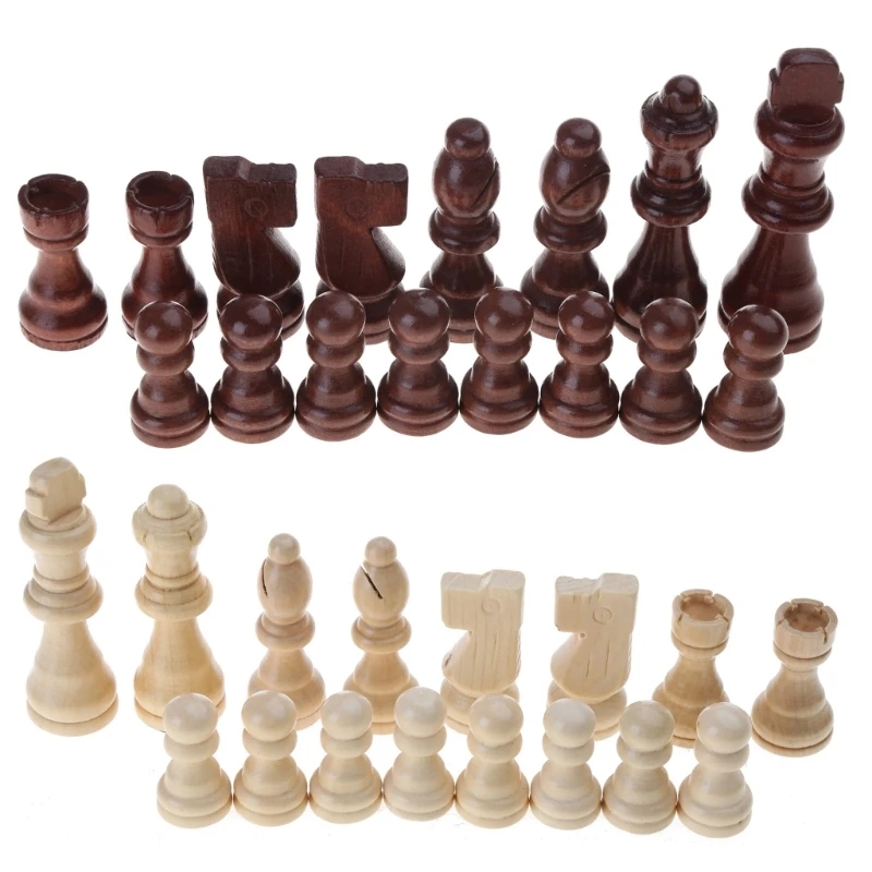 32 шт деревянных шахматных фигур Шахматные фигуры международного турнира . ' - ' . 2