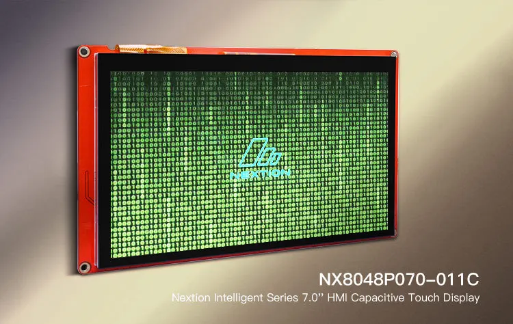 Интеллектуальный емкостный экран с 7-дюймовым интерфейсом взаимодействия человека и машины HMI Английская версия NX8048P070-011C . ' - ' . 2