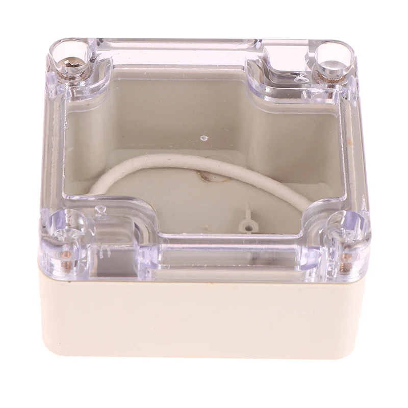 Распределительная коробка с видимым проводом ABS Водонепроницаемый Электронный Герметичный корпус IP67 Прозрачный корпус для сейфа Пластиковые коробки . ' - ' . 2