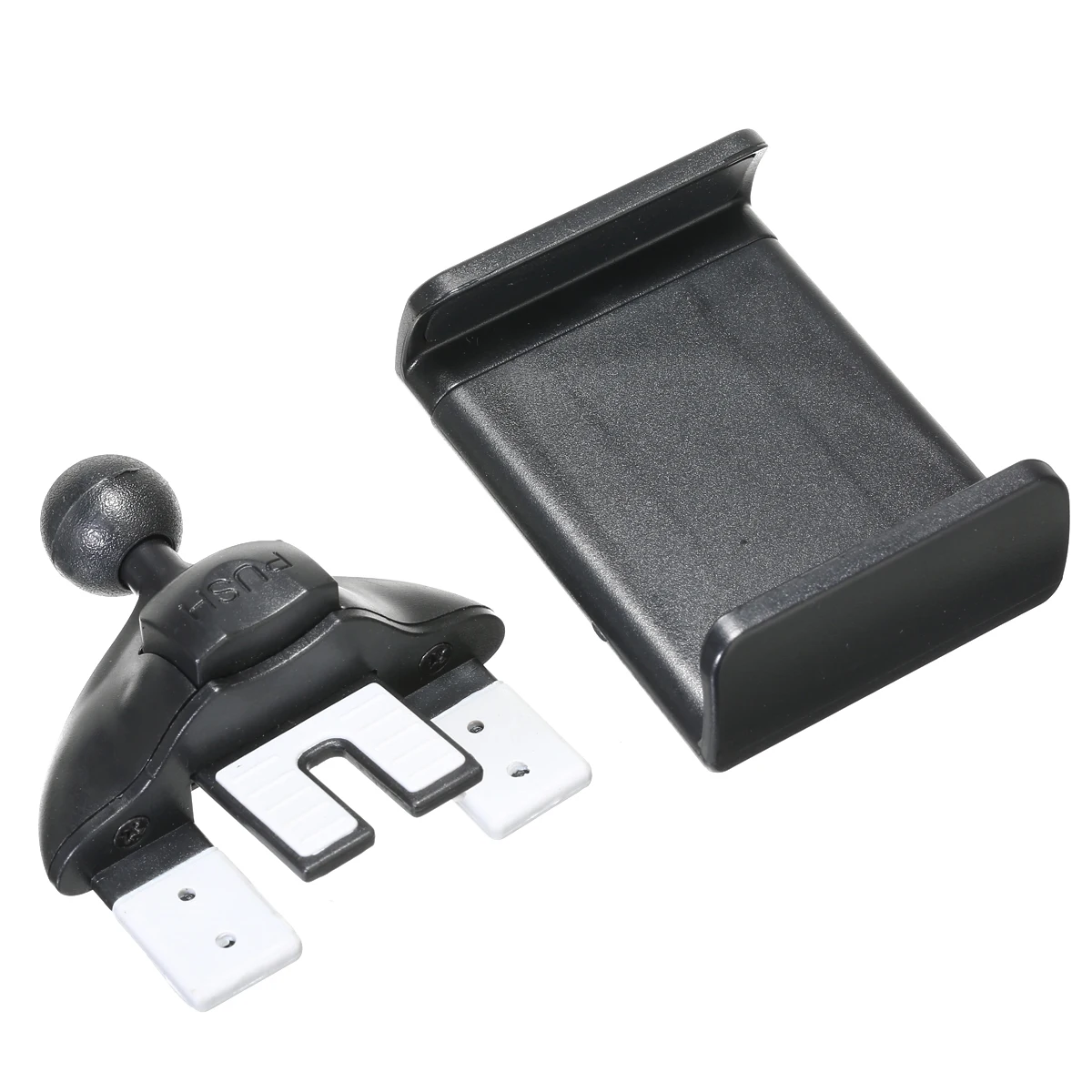 Универсальный кронштейн для автомобильного держателя телефона, Регулируемый Черный автомобильный держатель, автомобильный слот для компакт-дисков, вентиляционное отверстие, подставка для смарт-мобильного телефона . ' - ' . 3