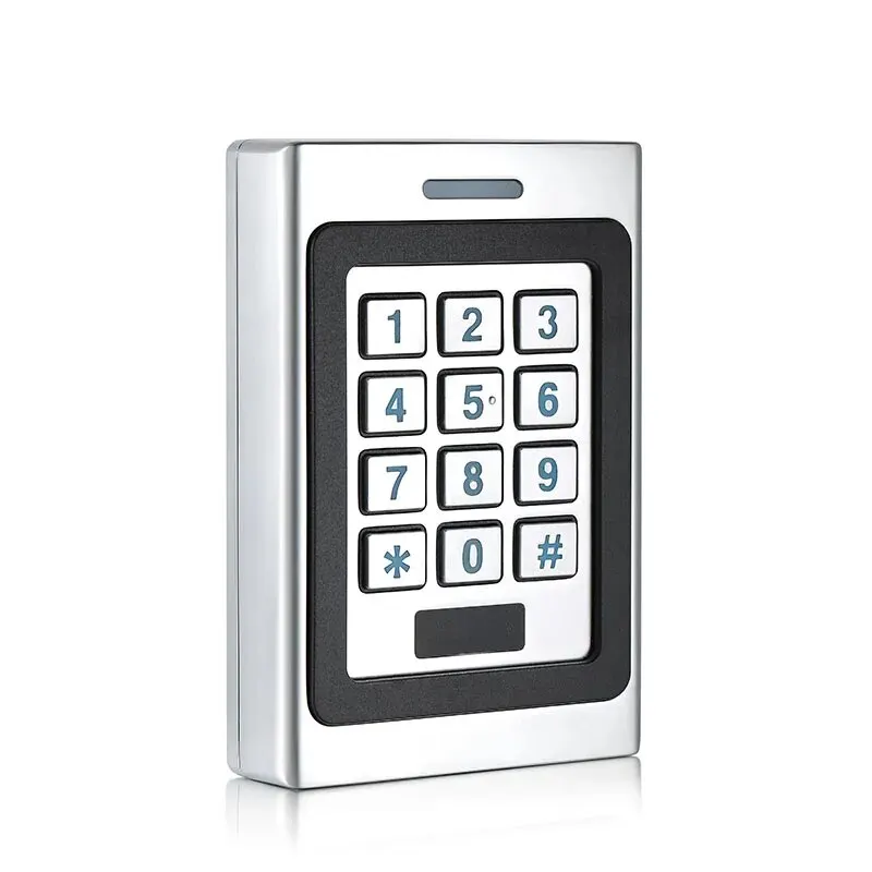 RFID 125 кГц EM Карта 2000 пользователей Контроль доступа к металлической двери IP67 Водонепроницаемая подсветка Открывалка для ворот Считывающая клавиатура для домашнего офиса . ' - ' . 4