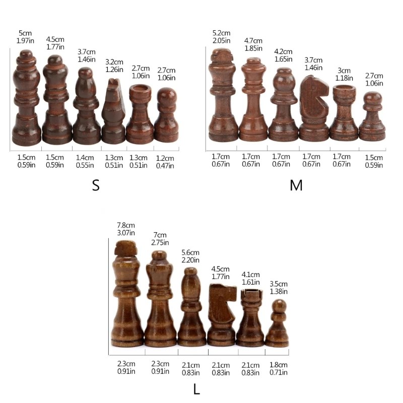 32 шт деревянных шахматных фигур Шахматные фигуры международного турнира . ' - ' . 5