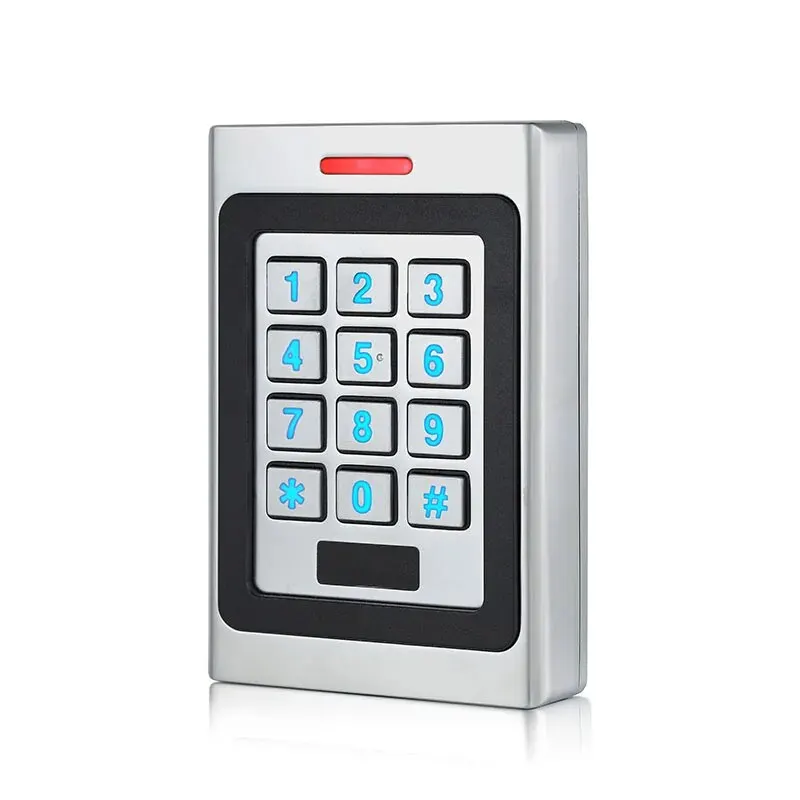 RFID 125 кГц EM Карта 2000 пользователей Контроль доступа к металлической двери IP67 Водонепроницаемая подсветка Открывалка для ворот Считывающая клавиатура для домашнего офиса . ' - ' . 5
