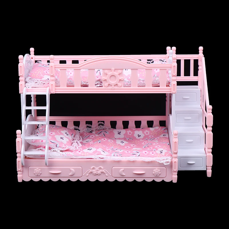 Кукольный домик миниатюрная имитация двуспальной кровати европейской принцессы кукольная мебель игрушки . ' - ' . 5