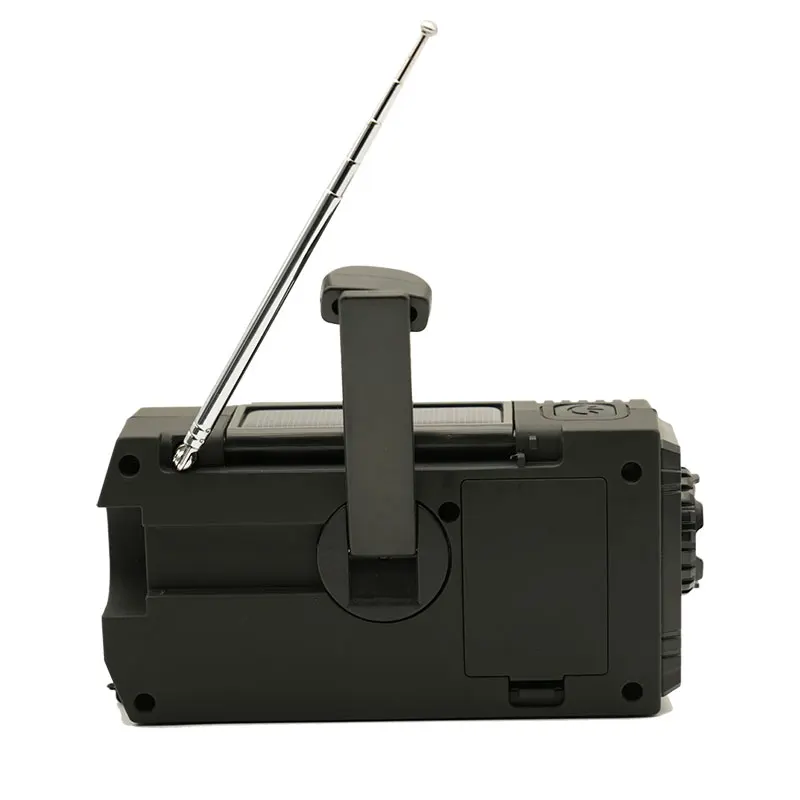 Обновите Многофункциональный радиоприемник с рукояткой на солнечной батарее USB FM / AM / NOAA WB 4000 мАч Погодные Радиостанции Аварийный Фонарик Power Bank . ' - ' . 5